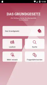 bpb: Das Grundgesetz screenshot