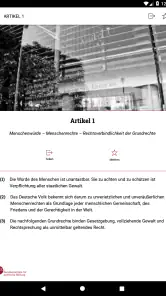 bpb: Das Grundgesetz screenshot