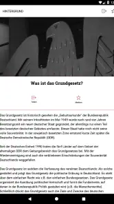 bpb: Das Grundgesetz screenshot