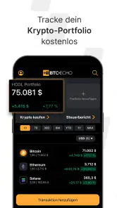 BTC-ECHO Bitcoin & Krypto News screenshot