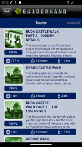 Budapest GUIDE@HAND screenshot
