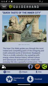 Budapest GUIDE@HAND screenshot