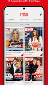 BUNTE Magazin screenshot