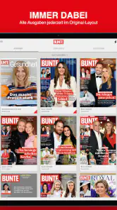 BUNTE Magazin screenshot
