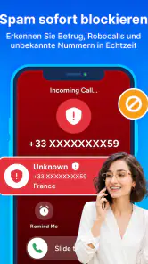 CallFilter: Telefon ID Anruf screenshot