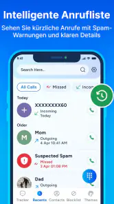 CallFilter: Telefon ID Anruf screenshot
