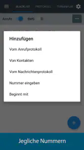 Calls Blacklist PRO screenshot