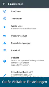 Calls Blacklist PRO screenshot