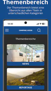 Camping Kiosk screenshot