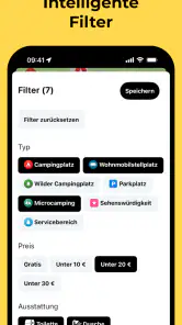 Campy - Camping & Stellplätze screenshot