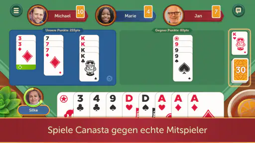 Canasta Treff: Spaß mit Karten screenshot