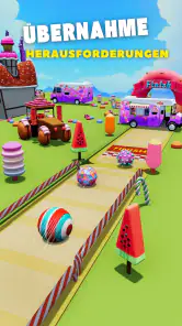 Candy Ball Run - Rolling Games screenshot