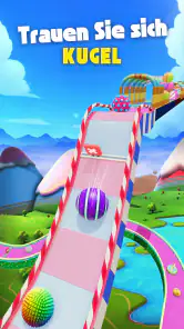 Candy Ball Run - Rolling Games screenshot