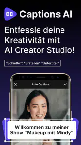 Captions Ai: Untertitel App screenshot