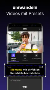 Captions Ai: Untertitel App screenshot