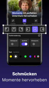 Captions Ai: Untertitel App screenshot