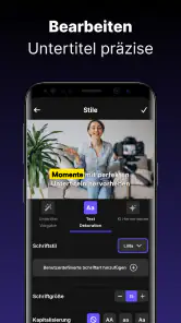 Captions Ai: Untertitel App screenshot