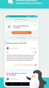 CARE Kita App screenshot