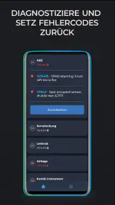Carista OBD2 screenshot
