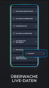 Carista OBD2 screenshot