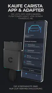 Carista OBD2 screenshot