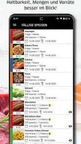 CASO Food Manager screenshot