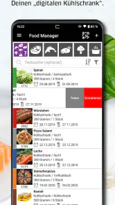 CASO Food Manager screenshot