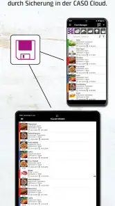 CASO Food Manager screenshot