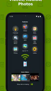 Cast to TV+ Chromecast Roku TV screenshot
