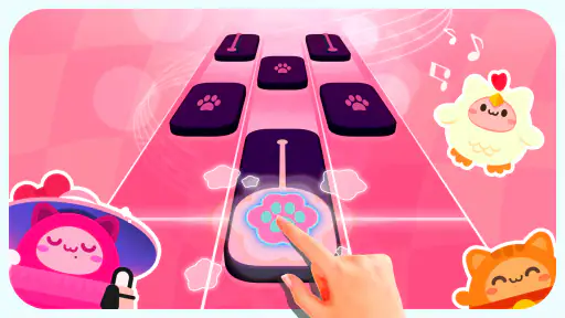 Cat Piano Tiles: Musik Spiele screenshot