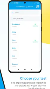 Certification Questions screenshot