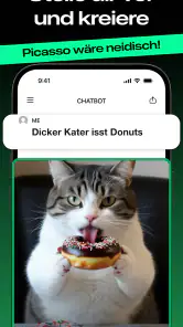 ChatGPT-basierter Chatbot screenshot