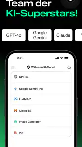 ChatGPT-basierter Chatbot screenshot