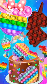 Chocolate Pop It Desserts screenshot