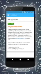 citySchulApp screenshot