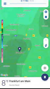 Clime: Regen- und Wetterradar screenshot