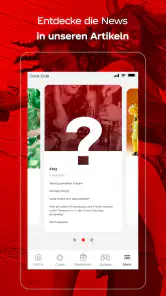 Coca-Cola: Spielen & Gewinnen screenshot