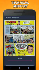 Comic-Leser (cbz/cbr) screenshot