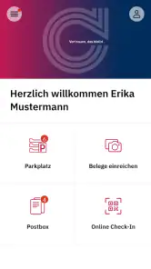 Continentale GesundheitsApp screenshot
