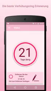 Contraceptive Ring Reminder + screenshot