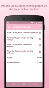 Contraceptive Ring Reminder + screenshot