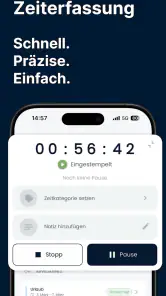 Crewmeister Zeiterfassung screenshot