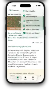 CSV-Kalender screenshot