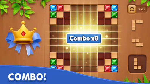 Cube Block - Woody Puzl Spiel screenshot