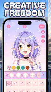 Anime Avatar: Cute OC screenshot