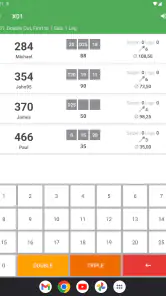 Dart Rechner App Punkte Zähler screenshot