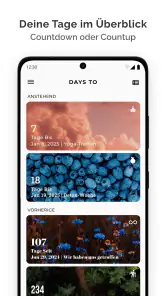 Days To | Countdown und Widget screenshot