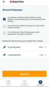 DB BahnPark screenshot