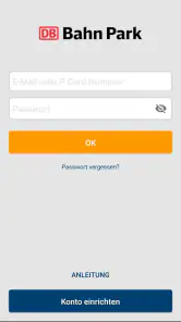 DB BahnPark screenshot