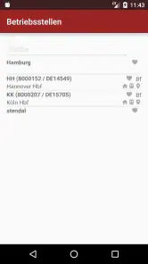 DB Betriebsstellen screenshot